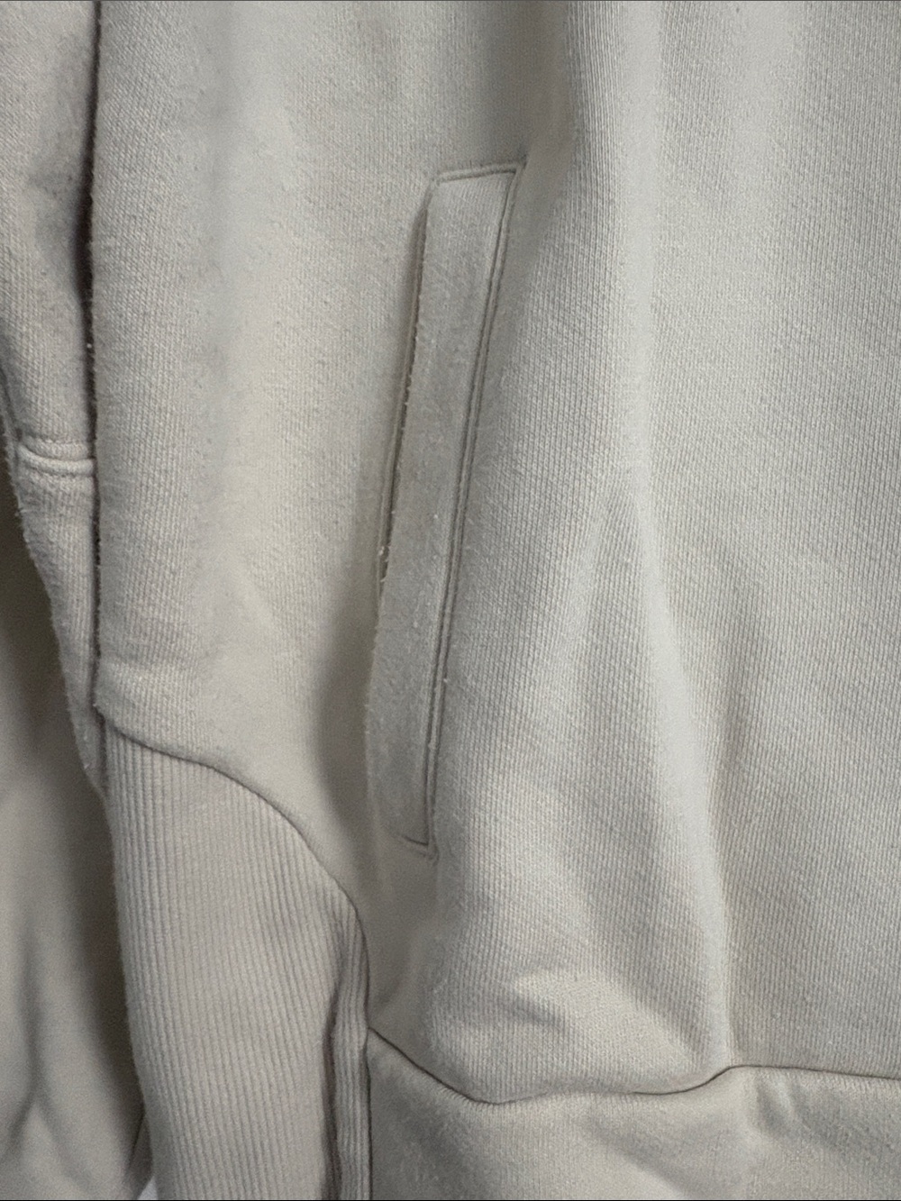 Women’s Alo Cream Hooded Pullover Sweatshirt m - Picture 6 of 7